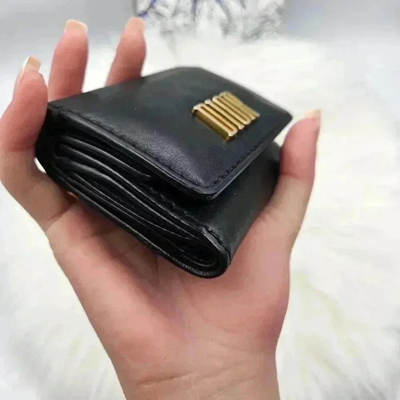 Dior Leather D-Fence Compact Wallet - Picture 4 of 16
